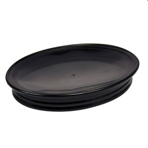 Black Translucent Soap Dish